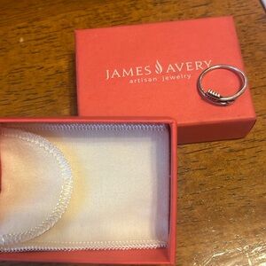 James Avery sterling silver ring 💍; size 8